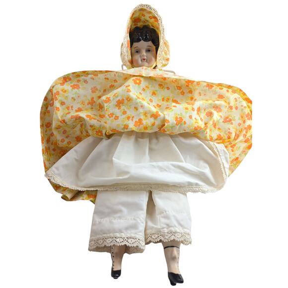 Vintage, 17 Inch Tall, China Head Doll - Picture 4 of 8